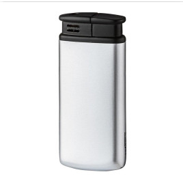 EuroJet Piezo gyújtású öngyújtó –  Ezüst-fekete