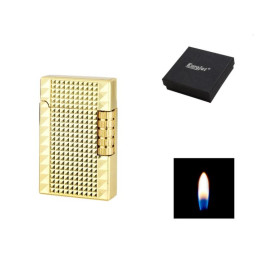 Eurojet Milan Stein tüzköves öngyújtó - arany színű, gofri mintával
