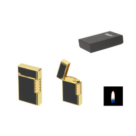 Eurojet Milan Stein tüzköves öngyújtó - fekete és arany színű