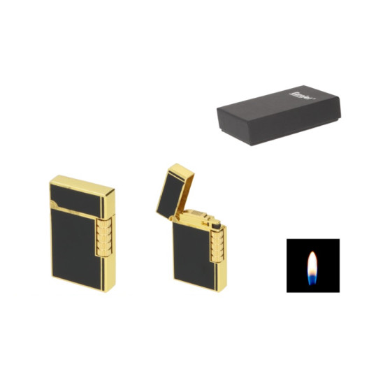 Eurojet Milan Stein tüzköves öngyújtó - fekete és arany színű