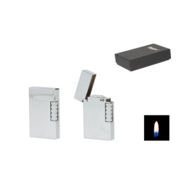 Eurojet Milan Stein tűzköves öngyújtó szálcsiszolt króm