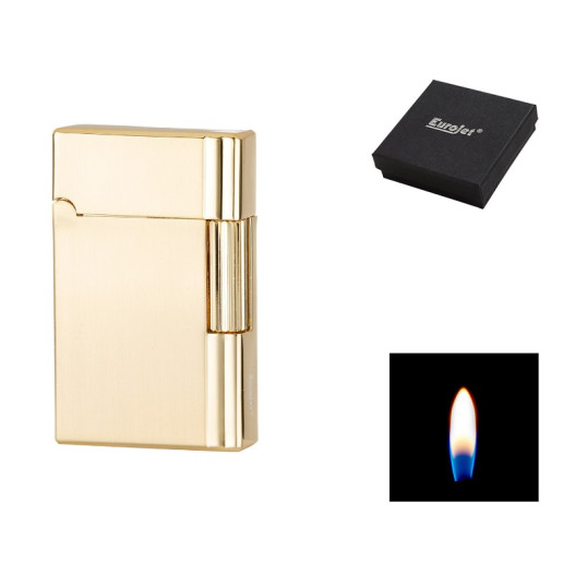 Eurojet szivar öngyújtó - arany színű szálcsiszolt