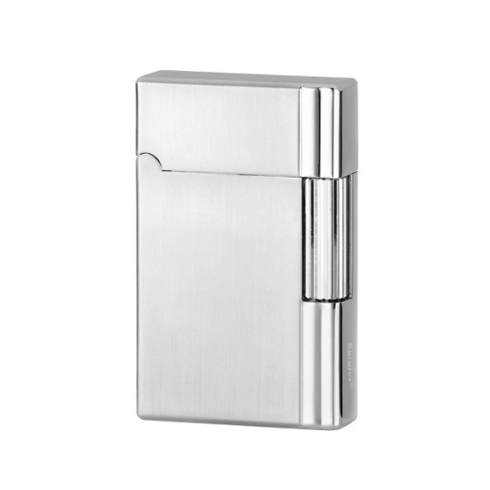 Eurojet szivar öngyújtó - króm színű szálcsiszolt