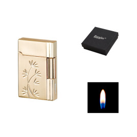 Eurojet tüzköves öngyújtó - arany színű, kő gravírozással