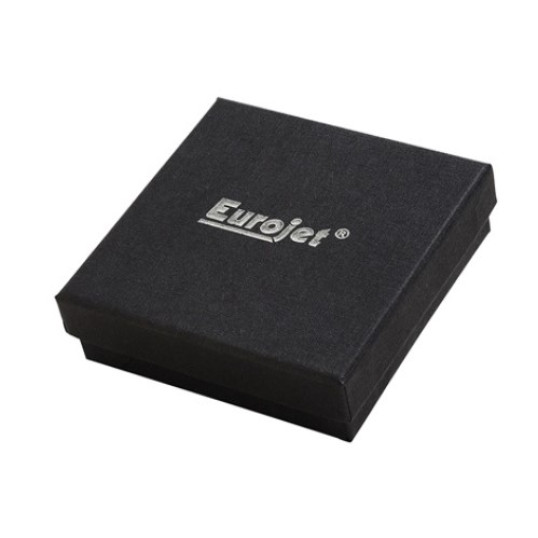 Eurojet pipagyújtó beépített pipakellékekkel - Szálcsiszolt króm