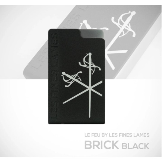 Les Fines Lames szúrólángos szivargyújtó - Fekete színű