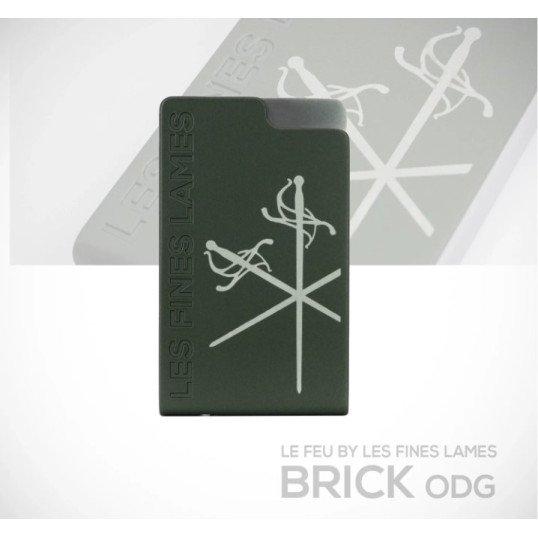 Les Fines Lames szúrólángos szivargyújtó - Méregzöld színű