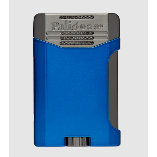 Palió Pro Antares dupla szúrólángos szivargyújtó - kék és gunmetal színű