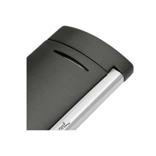 S.T. Dupont MiniJet Gunmetal Brosse szúrólángos öngyújtó - Sötétszürke