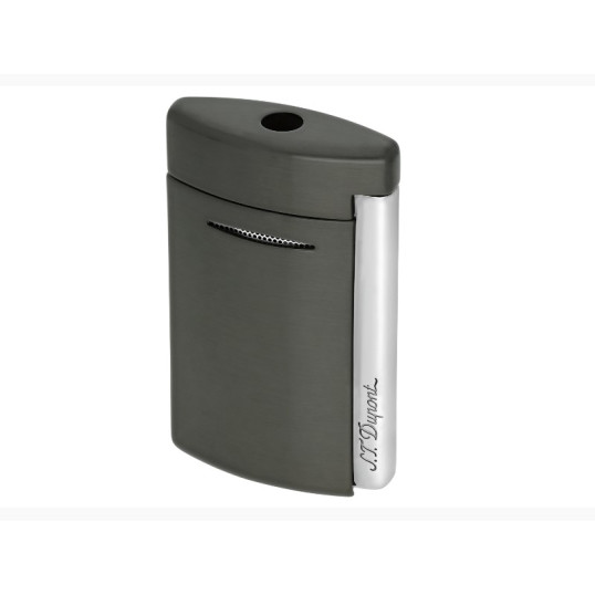 S.T. Dupont MiniJet Gunmetal Brosse szúrólángos öngyújtó - Sötétszürke