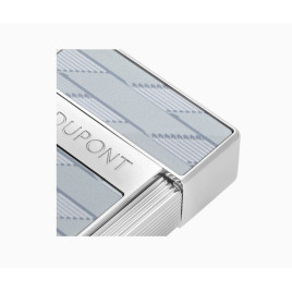 S.T. Dupont LI Biggy Grey Monogram 1872 exkluzív szivargyújtó - Szürke és ezüst színű