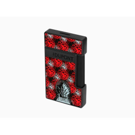 S.T. Dupont Slimmy Game of Thrones House Targaryen szúrólángos öngyújtó - Piros sárkány mintákkal