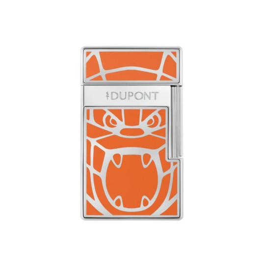 S.T. Dupont Biggy Orlinski Orange szivargyújtó, Gorilla mintás