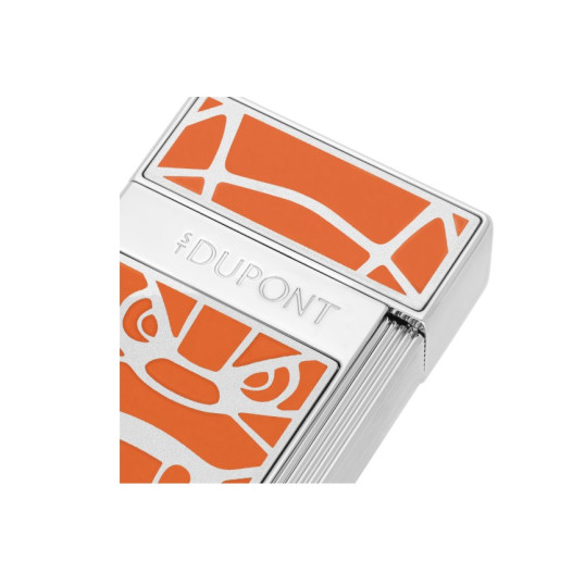 S.T. Dupont Biggy Orlinski Orange szivargyújtó, Gorilla mintás