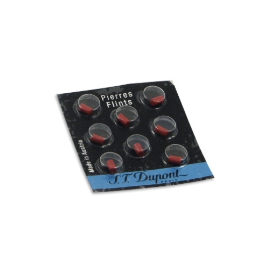 S.T Dupont szivargyújtó tűzkő - piros (8db) 