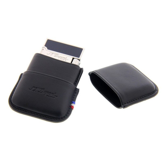 S.T. Dupont fekete színű bőr öngyújtó tok S.T. Dupont Ligne 2 és Gatsby szivar gyújtóhoz