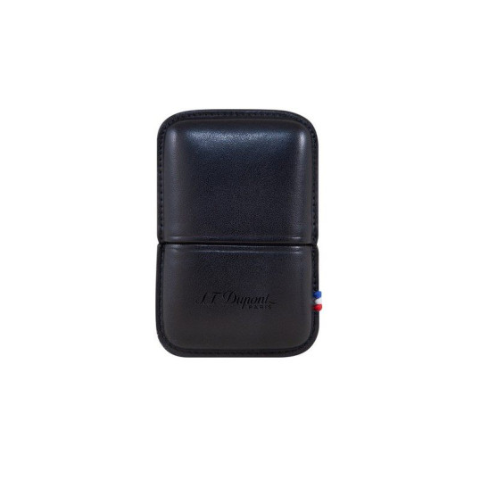 S.T. Dupont fekete színű bőr öngyújtó tok S.T. Dupont Ligne 2 és Gatsby szivar gyújtóhoz
