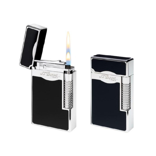 S.T. Dupont fekete kínai lakk szivargyújtó - Palládium - LE GRAND