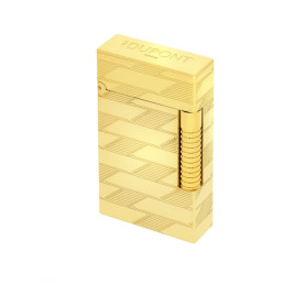 S.T. Dupont szivaröngyújtó Le Grand Monogram 1872 - arany bevonattal