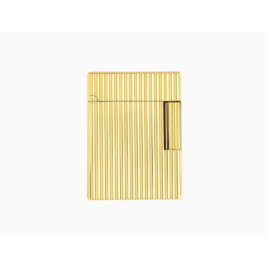 S.T. Dupont Ligne 1 öngyújtó – függőleges guilloché mintázat, sárgaarany bevonat