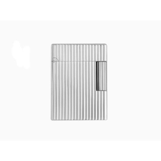 S.T. Dupont Ligne 1 öngyújtó – függőleges guilloché mintázat, palládium bevonat