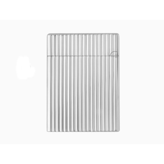 S.T. Dupont Ligne 1 öngyújtó – függőleges guilloché mintázat, palládium bevonat