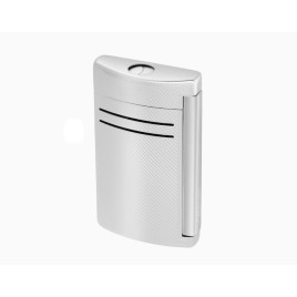 S.T. Dupont MaxiJet szivar öngyújtó – gyémánt mintás króm