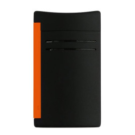 S.T. Dupont Maxijet fluo orange, fekete és narancssárga színű szivaröngyújtó