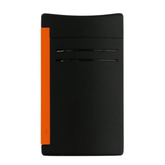 S.T. Dupont Maxijet fluo orange, fekete és narancssárga színű szivaröngyújtó