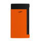 S.T. Dupont Slim 7 Fluo orange, élénk narancssárga és matt fekete színű szivar öngyújtó erős szúró lánggal