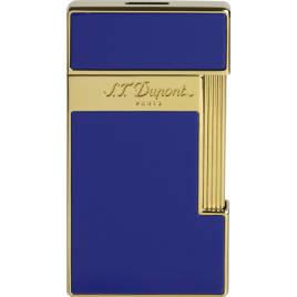 S.T. Dupont Slimmy szúrólángos öngyújtó - sötétkék színű