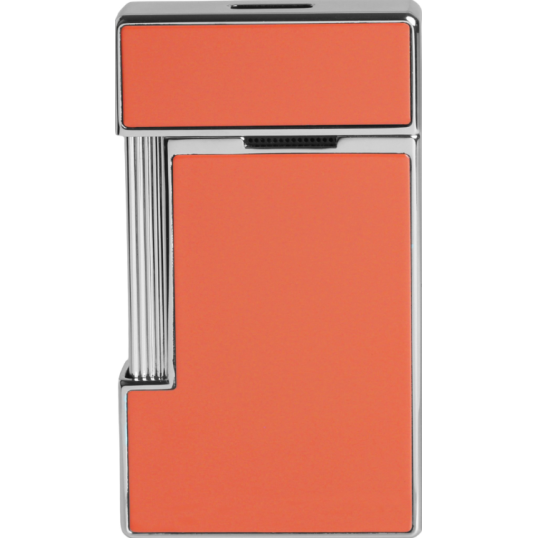 S.T. Dupont Slimmy szúrólángos öngyújtó - korall és króm színű