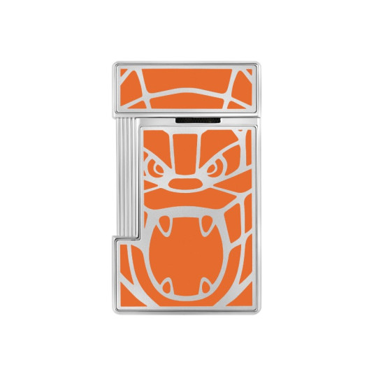 S.T. Dupont Slimmy Orlinski Orange szivargyújtó, Gorilla mintás