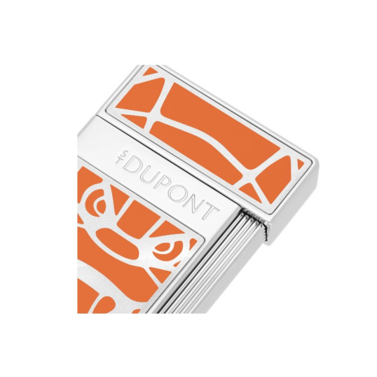 S.T. Dupont Slimmy Orlinski Orange szivargyújtó, Gorilla mintás