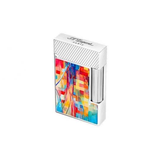 S.T. Dupont Ligne 2 Graff'ty szúrólángos öngyújtó - Színes graffiti mintákkal