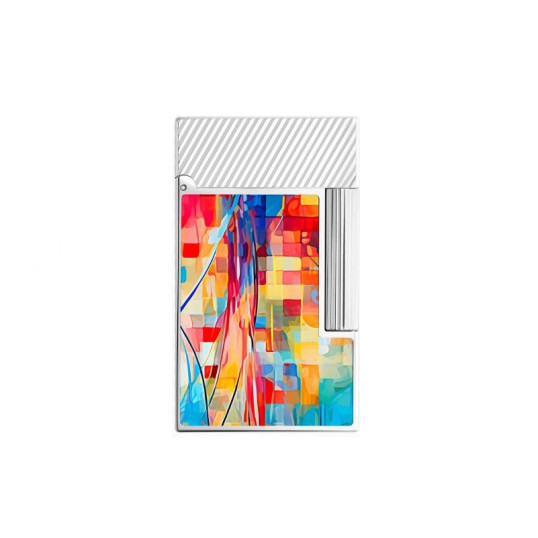 S.T. Dupont Ligne 2 Graff'ty szúrólángos öngyújtó - Színes graffiti mintákkal