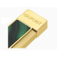 S.T. Dupont Twiggy Géode Green zöld lakkozott, arany színű szúrólángos szivaröngyújtó - S.T. Dupont Twiggy