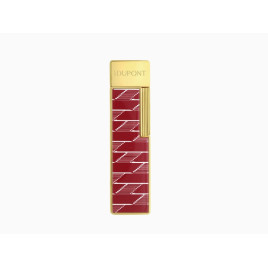 S.T. Dupont Twiggy Burgundy Monogram 1872 szivaröngyújtó arany színű - Vörös és arany színű