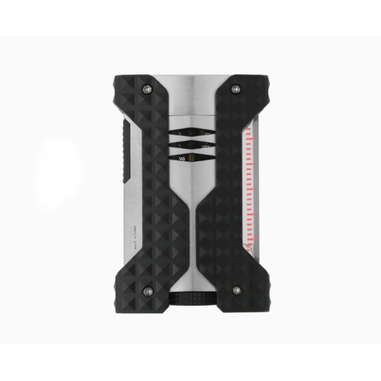 S.T. Dupont Brushed Chrome Windproof szivar öngyújtó