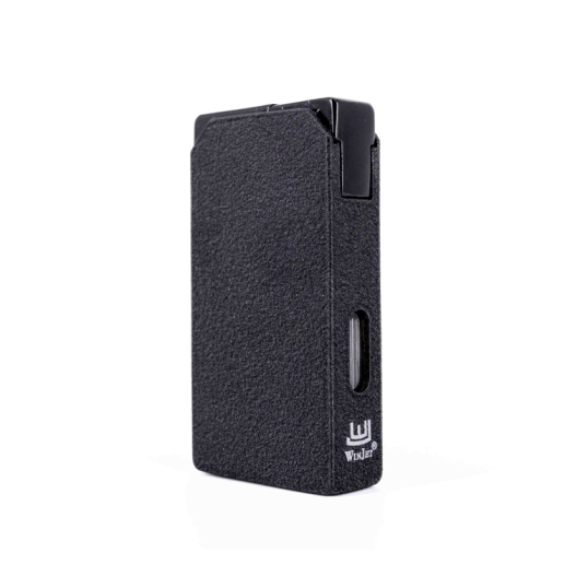 Winjet 2-es szúrólángos szivargyújtó beépített szivarfúróval - matt fekete színű 