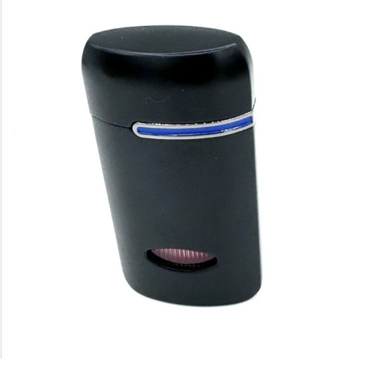 Winjet 3-as szúrólángos szivargyújtó kihajtható szivarfúróval - fekete