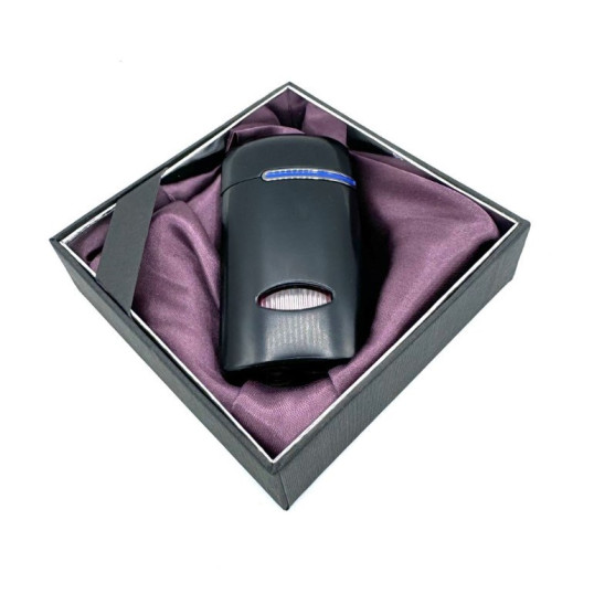 Winjet 3-as szúrólángos szivargyújtó kihajtható szivarfúróval - fekete