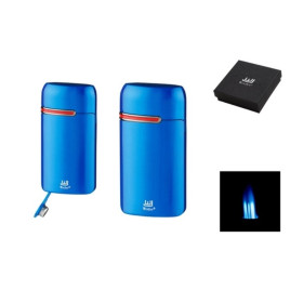 Winjet 3-as szúrólángos szivargyújtó kihajtható szivarfúróval - kék