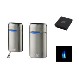 Winjet 3-as szúrólángos szivargyújtó kihajtható szivarfúróval - antracit