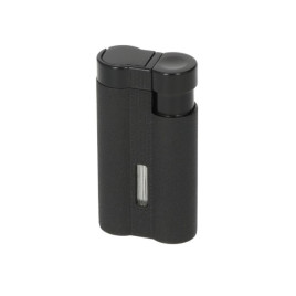 Winjet 3-as szúrólángos szivargyújtó kihajtható nagyméretű szivarfúróval - fekete színű - 10 mm fúróval