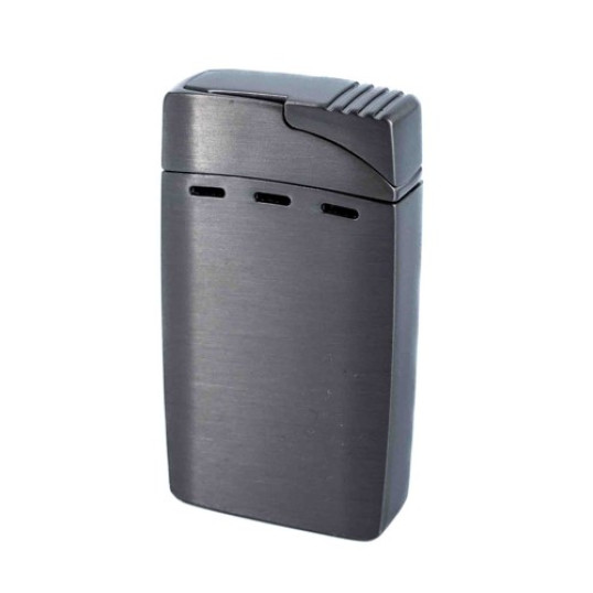 Winjet Premium dupla szúrólángos szivar öngyújtó beépített szivarvágóval - antracit