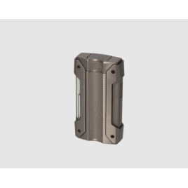 Winjet szúrólángos szivar öngyújtó beépített szivartartóval, szivarfúróval - antracit