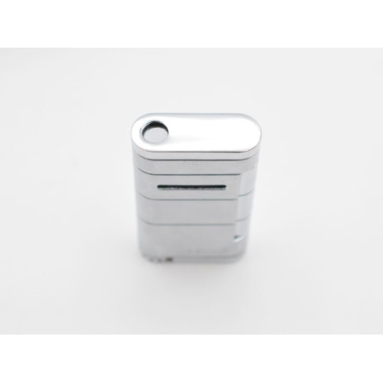 Xikar Allume Steel Silver szivar öngyújtó 1-es szúró lánggal - ezüst