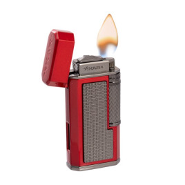 Xikar Ardore szivargyújtó dupla lágy lánggal – piros