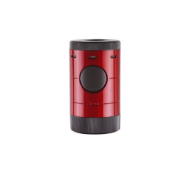 Xikar Volta Tabletop Daytona Red - asztali szivargyújtó 4-es szúrólánggal - vörös